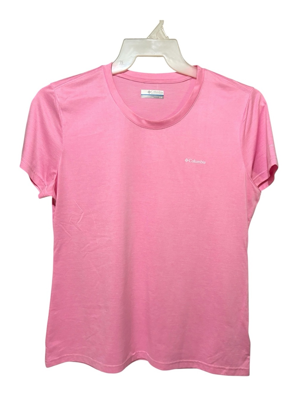 Columbia Women’s Pink Short Sleeve Crew Tee